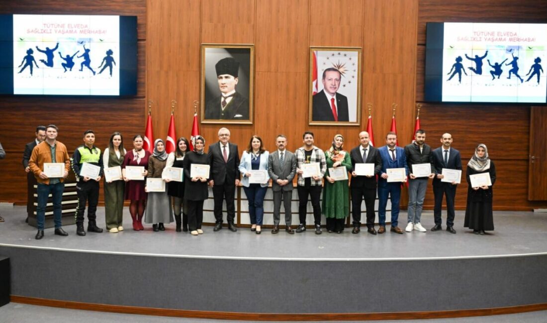 9 Şubat Dünya Sigara Bırakma Günü kapsamında İl Sağlık Müdürlüğü