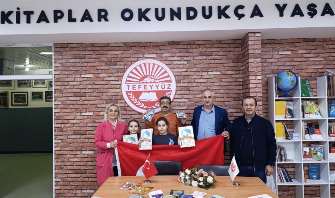 Kocaeli Derince Cumhuriyet İlkokulu ile Üsküp Tefeyyüz Mektebi kardeş okul