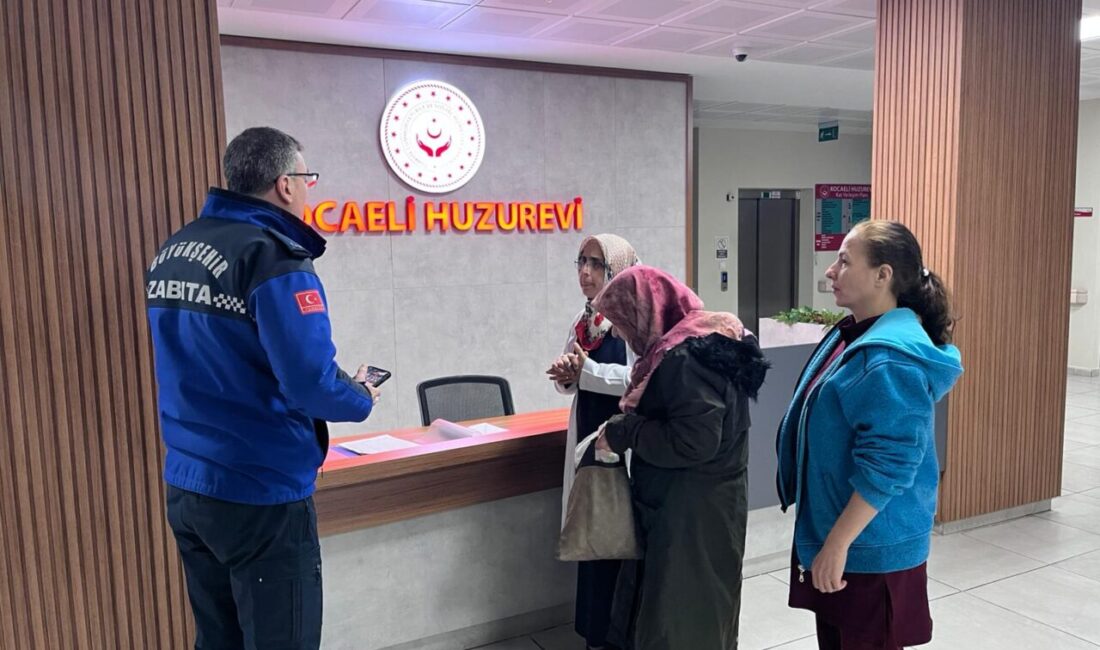 Kocaeli’nin huzuru ve güvenliği için çalışan Kocaeli Büyükşehir Belediyesi Zabıta