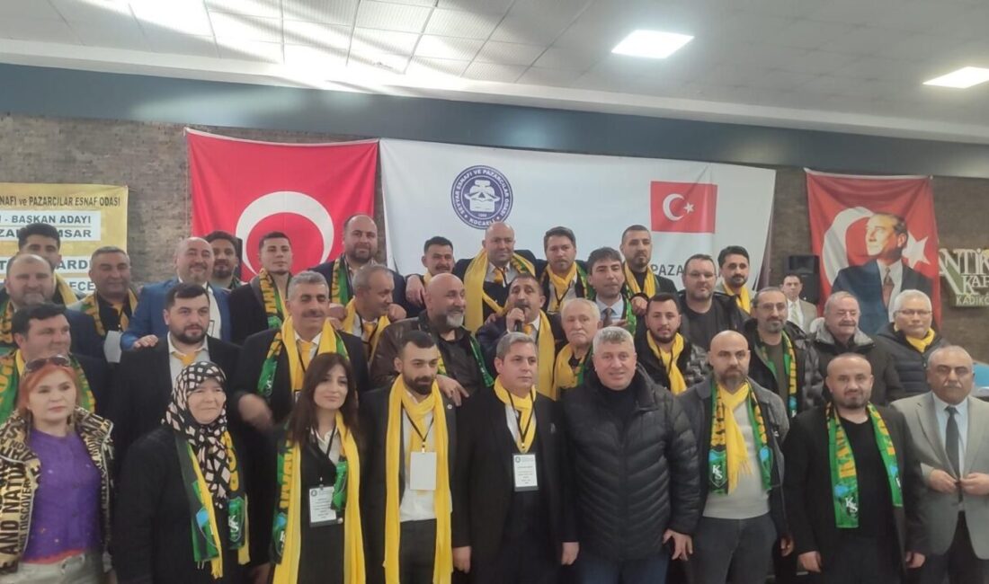Kocaeli Seyyar Esnafı ve Pazarcılar Odası’nın seçimli olağan genel kurulu,