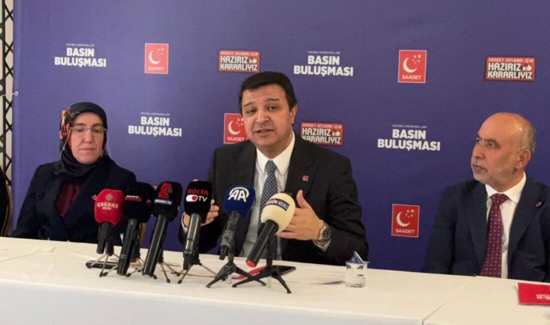 Saadet Partisi Genel Başkanı Mahmut Arıkan, İzmit'te ekonomik gelişmeler, dış