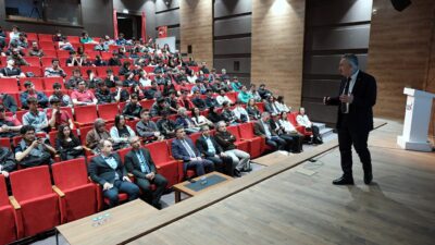 TÜBA üniversite konferansları kapsamında Prof. Dr. Mehmet Çelik’i ağırlayan GTÜ'de,