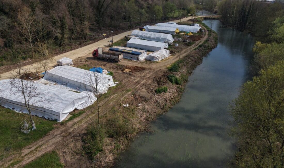 Doğantepe Mahallesi 16. Sokak’ta yer alan Hayvan Pazarında Kurban Bayramı