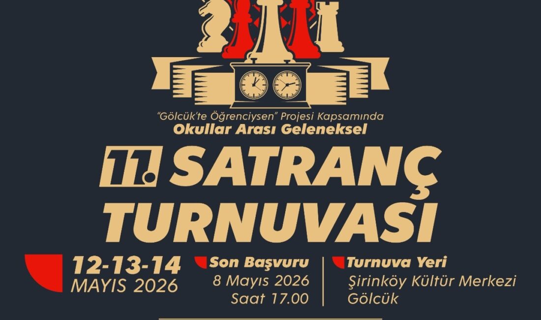 Gölcük Belediyesi, İlçe Milli Eğitim Müdürlüğü ve Türkiye Satranç Federasyonu