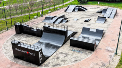 Kocaeli Büyükşehir Belediyesi, gençlerin güvenli ve modern alanlarda spor yapabilmesi