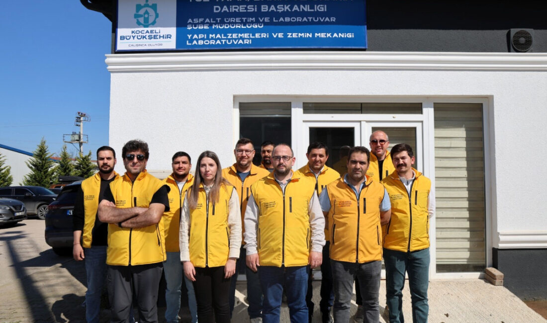 Kocaeli Büyükşehir Belediyesi bünyesinde faaliyet gösteren Yapı Malzemeleri ve Zemin