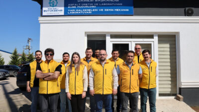 Kocaeli Büyükşehir Belediyesi bünyesinde faaliyet gösteren Yapı Malzemeleri ve Zemin