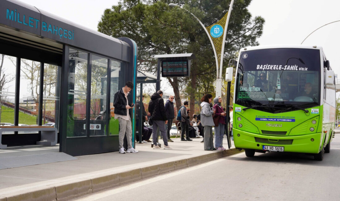 Kocaeli Büyükşehir Belediyesi, toplu taşımada bilgiye erişimi kolaylaştıran Yolcu Bilgilendirme