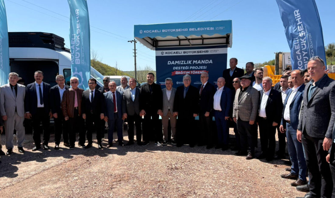 Kocaeli Büyükşehir Belediyesi’nin tarım ve hayvancılığa yönelik projeleri her geçen