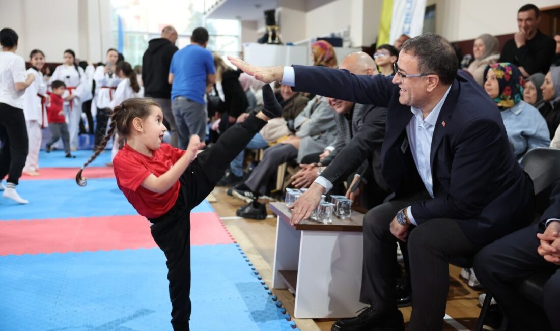 Derince’de aileler ve çocukların katılımıyla düzenlenen sportif etkinlikler Şehit Er