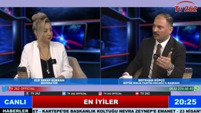 TV 262 ekranlarında moderatör Elif Serap Gürkan'ın sunduğu En İyiler