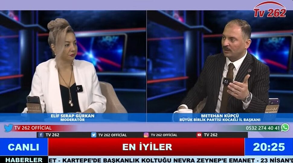 TV 262 ekranlarında moderatör Elif Serap Gürkan'ın sunduğu En İyiler