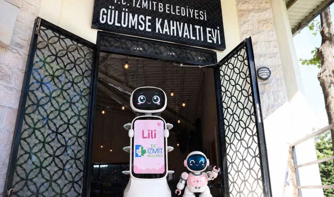 İzmit Belediyesinin Şehitlik Korusu içerisinde hizmet veren Gülümse Kahvaltı Evi,