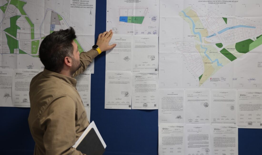 Kartepe Belediyesi, uygulama imar planları tamamlanan bölgelerde yürüttüğü imar uygulaması