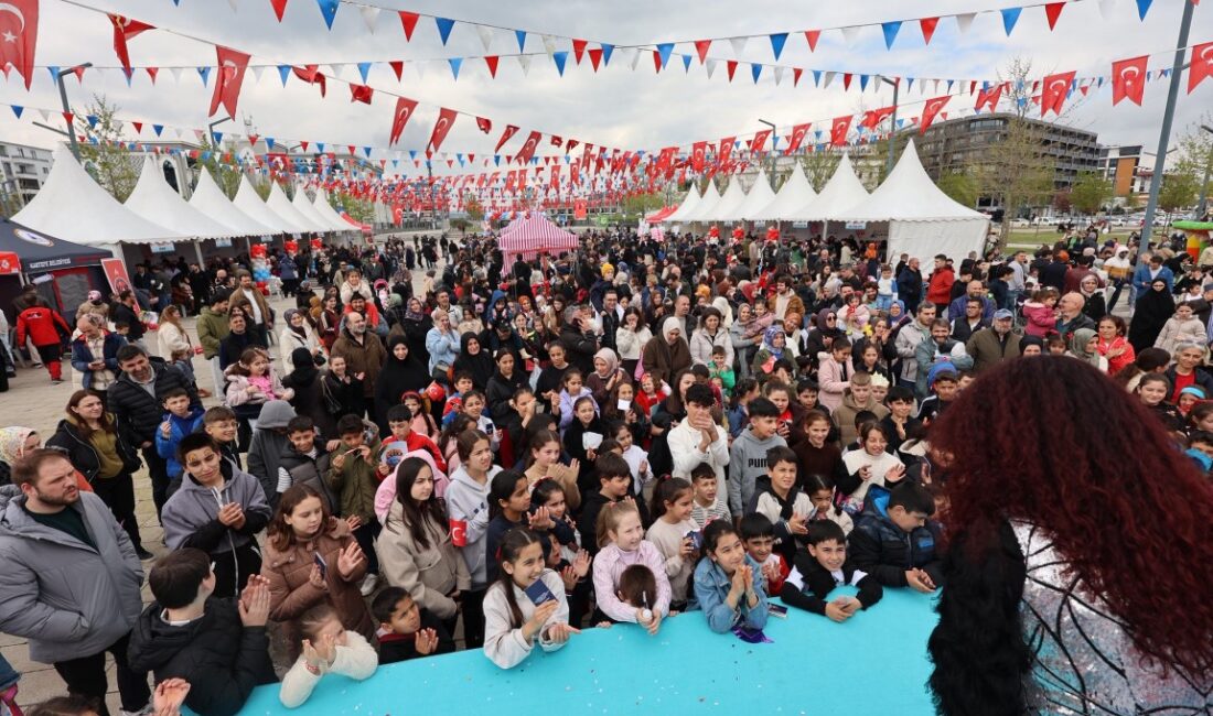 Kartepe Belediyesi, 23 Nisan Ulusal Egemenlik ve Çocuk Bayramı coşkusunu