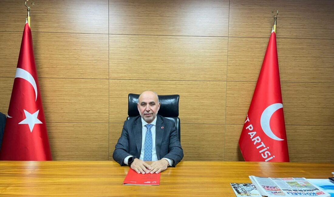 Saadet Partisi Kocaeli İl Başkanı Recep Sarıdoğan, 19 Nisan Pazar