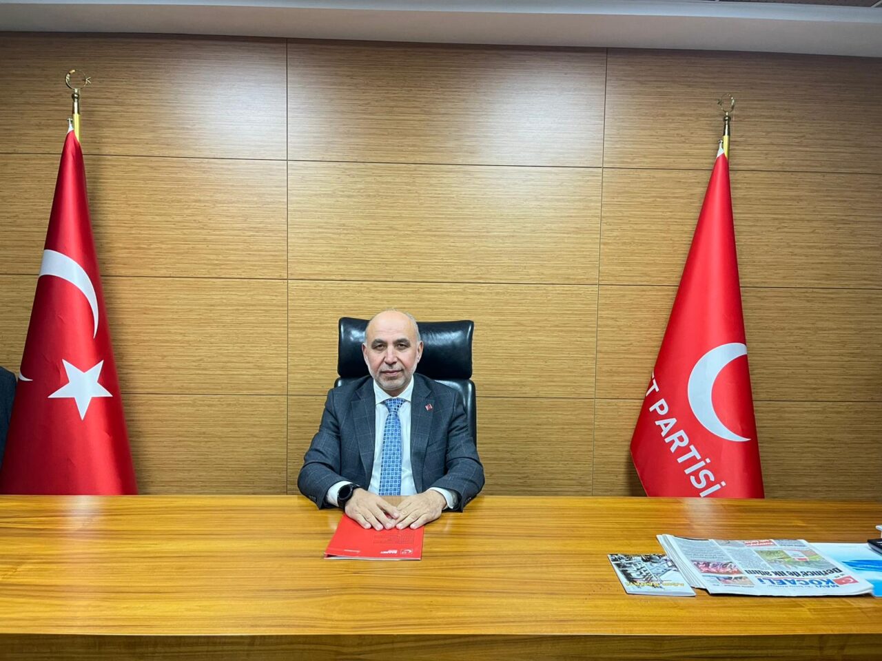 Saadet Partisi Kocaeli İl Başkanı Recep Sarıdoğan, 19 Nisan Pazar