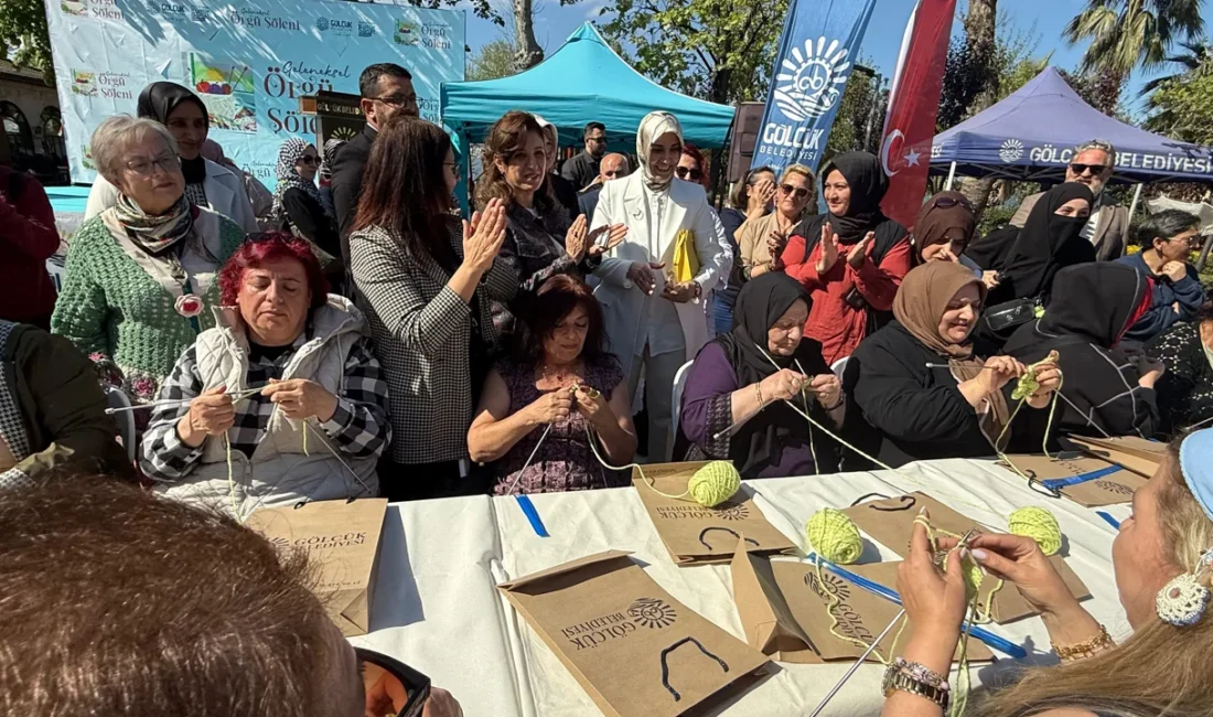 Gölcük Belediyesi tarafından düzenlenen “2. Geleneksel Örgü Şöleni”, Değirmendere Çınarlık