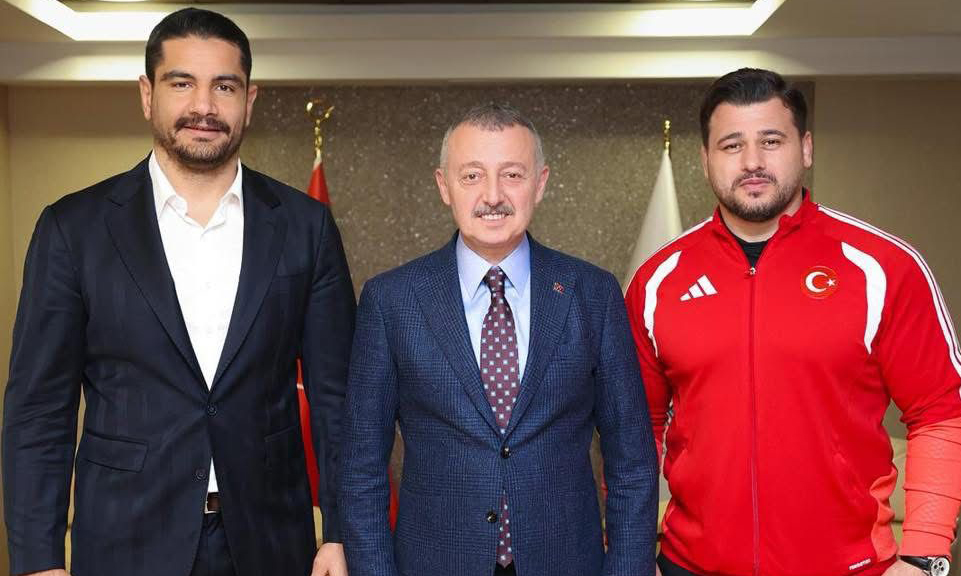 Türkiye Güreş Federasyonu Başkanı Taha Akgül ve Ata sporumuzun efsane