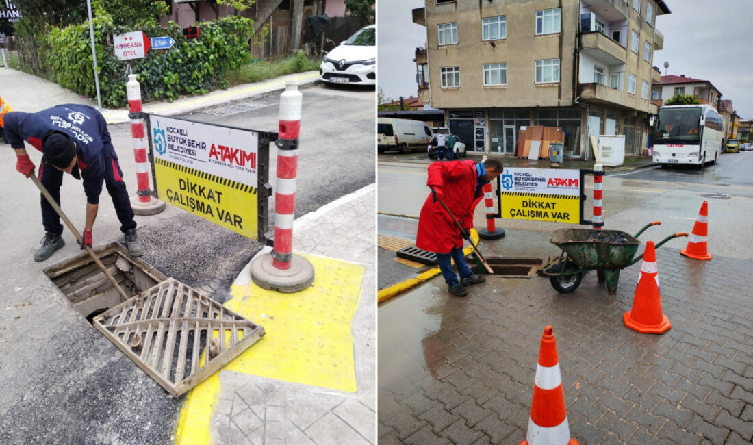 Kocaeli Büyükşehir Belediyesi, kent genelinde yürüttüğü bakım, onarım ve müdahale