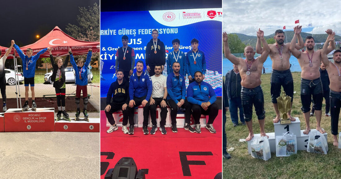 Kocaeli Büyükşehir Belediyesi Kağıtspor Kulübü, farklı branşlarda elde ettiği derecelerle