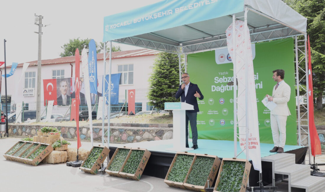 Kocaeli Büyükşehir Belediyesi, tarımsal üretimi artırmak ve çiftçinin üzerindeki maliyet