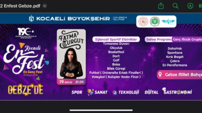 Kocaeli Büyükşehir Belediyesi, 19 Mayıs Atatürk’ü Anma, Gençlik ve Spor