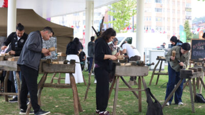 Kocaeli Büyükşehir Belediyesi tarafından düzenlenen EnFest kapsamında Kılavuz İzcilik Kampı’nda