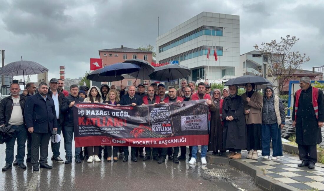 Chp Kocaeli, 1 Mayıs Emek ve Dayanışma Günü kapsamında Dilovası’nda