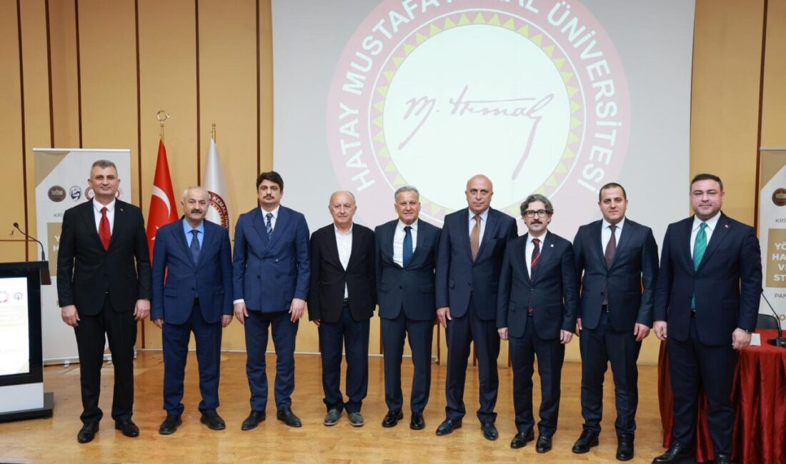Hatay Valiliği tarafından düzenlenen, “Krizden Kalkınmaya; “Afet Yönetiminde Hatay Modeli