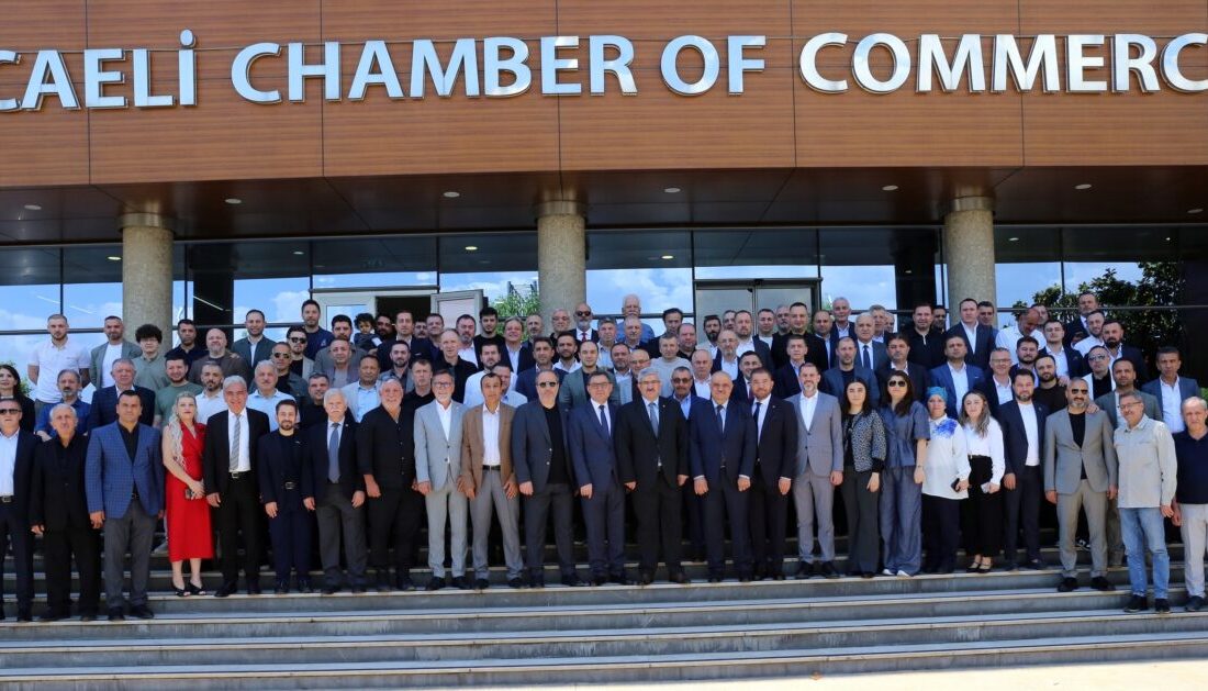 Kocaeli Ticaret Odası’nın geleneksel bayramlaşma programı, Kurban Bayramı arefesinde yoğun