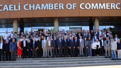 Kocaeli Ticaret Odası’nın geleneksel bayramlaşma programı, Kurban Bayramı arefesinde yoğun