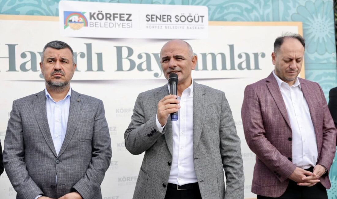 Körfez Belediye Başkanı Şener Söğüt, Kurban Bayramı öncesinde Körfez Belediyesi