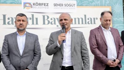 Körfez Belediye Başkanı Şener Söğüt, Kurban Bayramı öncesinde Körfez Belediyesi