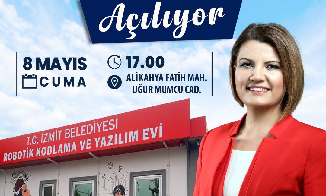İzmit Belediyesi tarafından hayata geçirilen Robotik Kodlama ve Yazılım Evi,