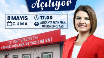 İzmit Belediyesi tarafından hayata geçirilen Robotik Kodlama ve Yazılım Evi,