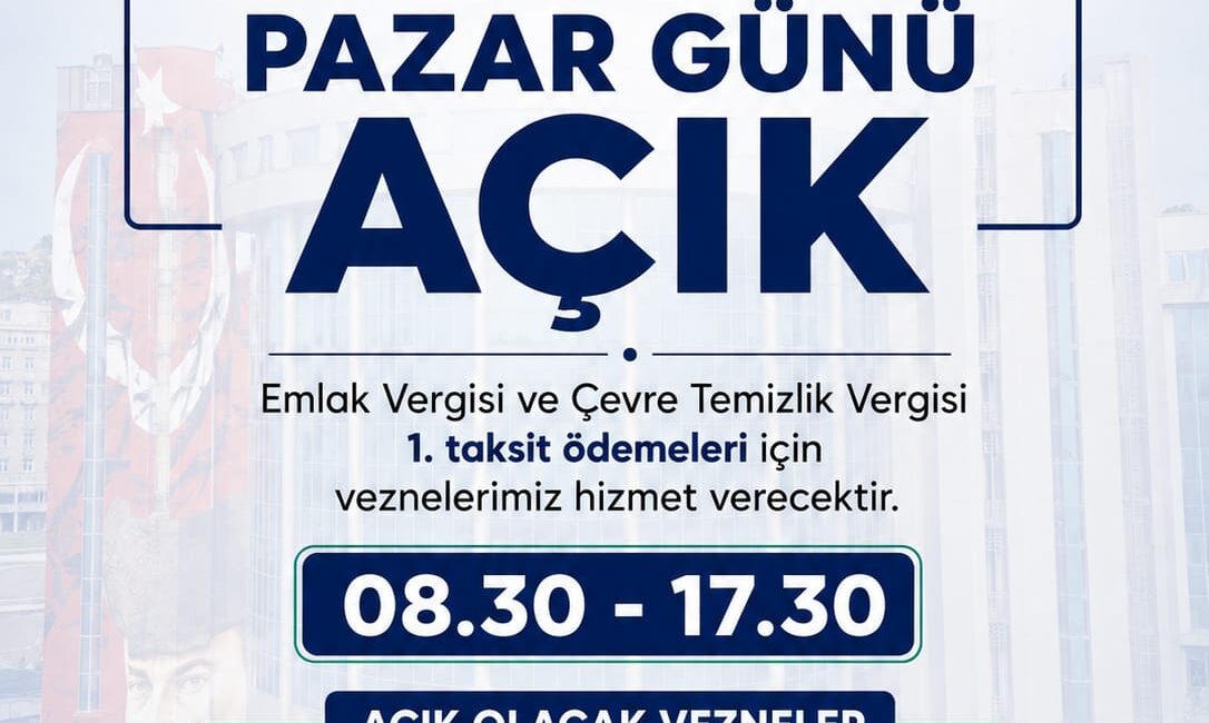 İzmit Belediyesi, Emlak Vergisi ve Çevre Temizlik Vergisi 2026 yılı