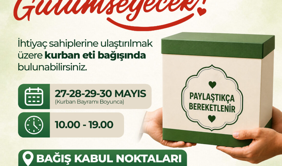 İzmit Belediyesi, bu yıl da Kurban Bayramı boyunca ihtiyaç sahibi