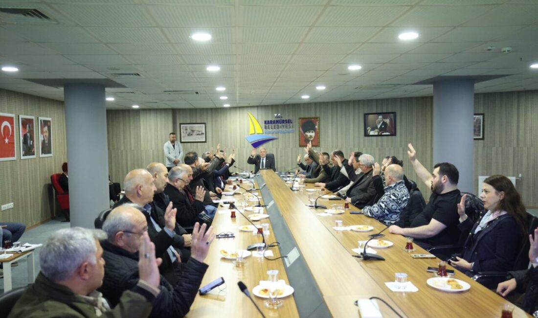 Karamürsel Belediyesi Mayıs Ayı Meclis Toplantısı, Belediye Meclis Toplantı Salonu’nda