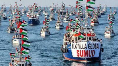 İsrail'in Küresel Sumud Filosu'na yönelik saldırısına sert bir şekilde tepki