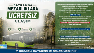 Kocaeli Büyükşehir Belediyesi, Kurban Bayramı öncesinde ve bayram süresince vatandaşların