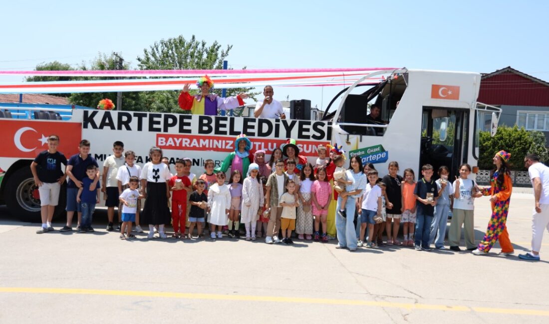 Kartepe Belediyesi, Kurban Bayramı boyunca mahalle mahalle gezecek bayram otobüsüyle