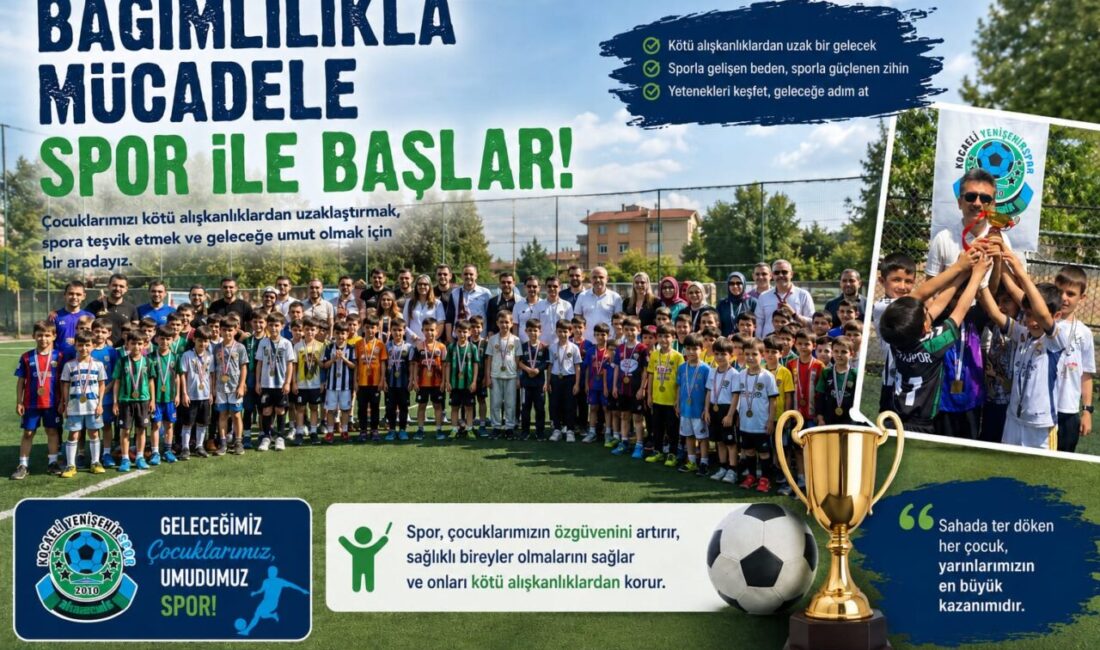 Kocaeli’de düzenlenecek futbol turnuvası, sporun birleştirici gücüyle çocukları ve gençleri