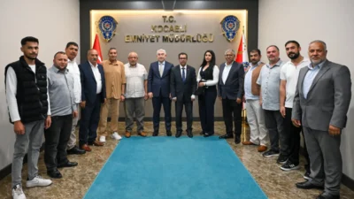 Türkiye Roman Konfederasyonu Başkanı Ahmet Çokyaşar ile ilimizdeki çeşitli Roman