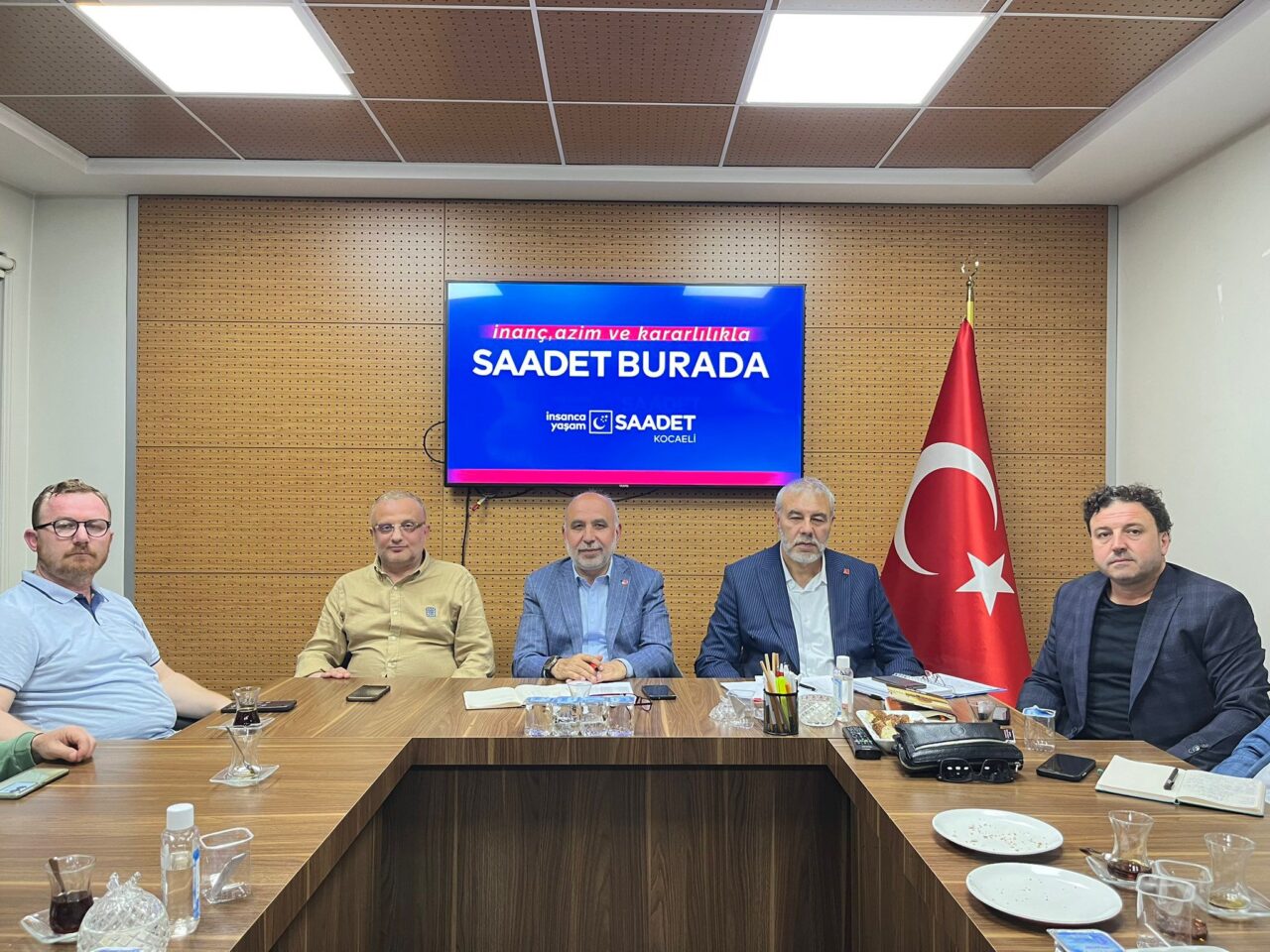Saadet Partisi Kocaeli İl Başkanı Recep Sarıdoğan, Cumhurbaşkanı Recep Tayyip