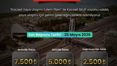 Kocaeli Büyükşehir Belediyesi, “Kocaeli Yaya Ulaşımı Eylem Planı” kapsamında yürümeyi