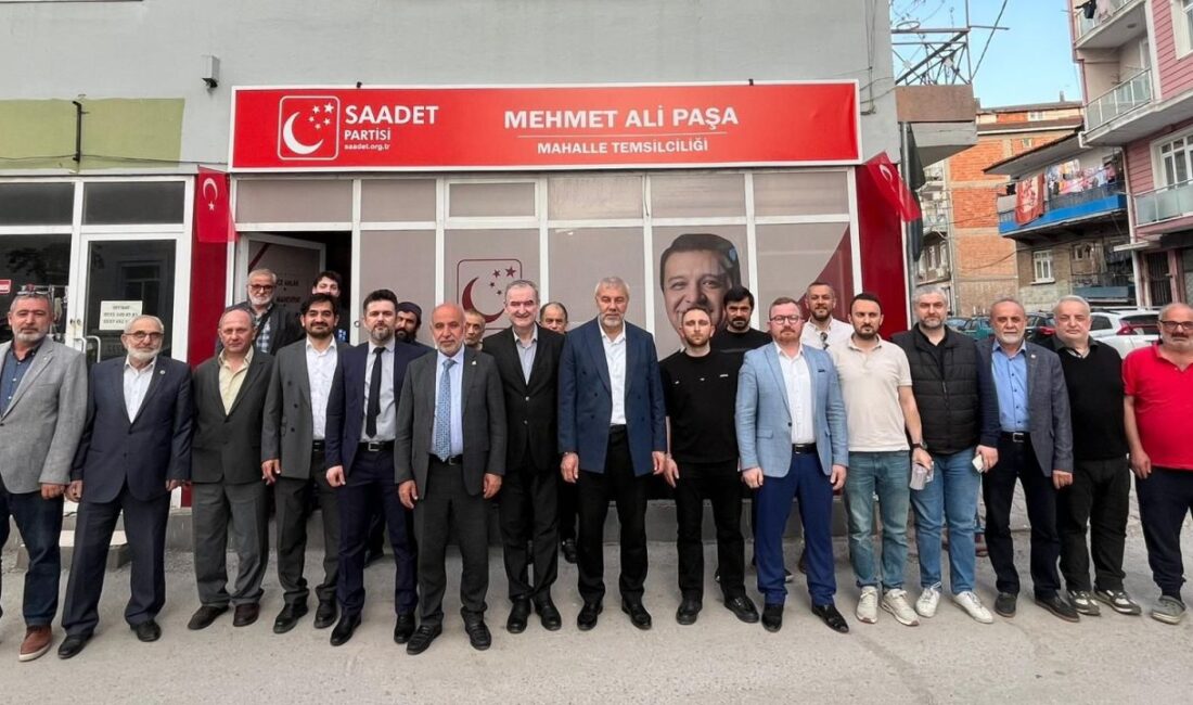 Saadet Partisi Kocaeli teşkilatı, saha çalışmalarına hız kesmeden devam ediyor.