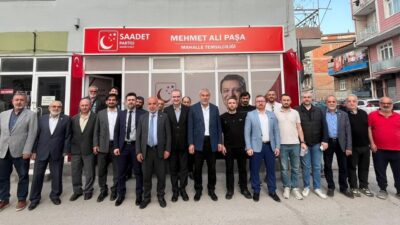 Saadet Partisi Kocaeli teşkilatı, saha çalışmalarına hız kesmeden devam ediyor.