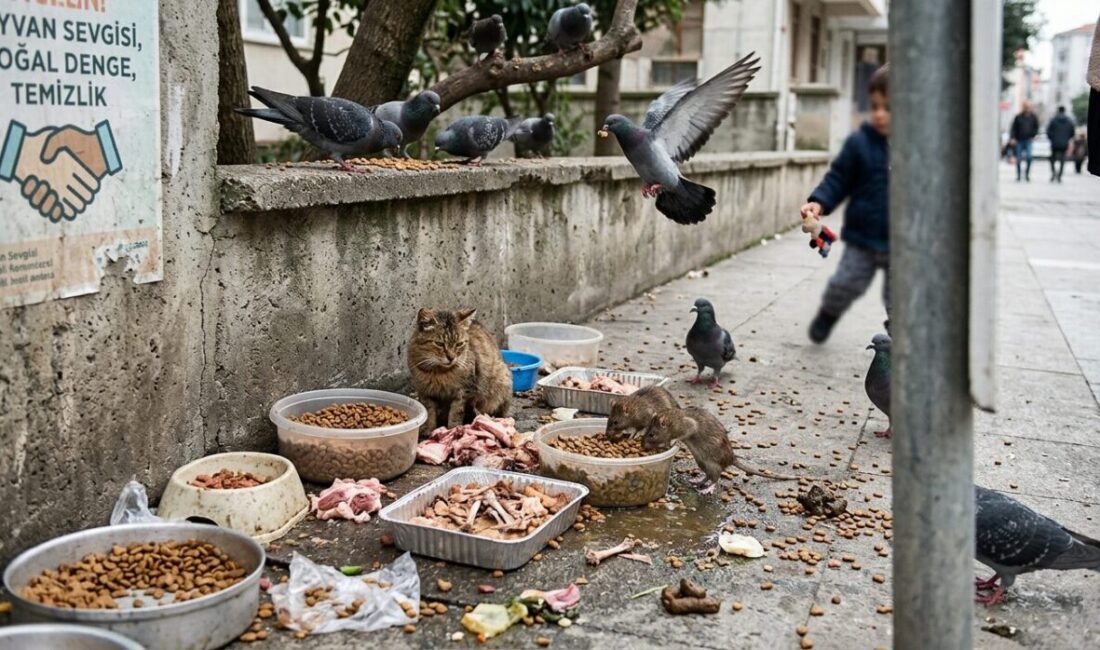Şehirlerimizde her köşe başında karşılaştığımız mama yığınları, masum bir yardımseverlik