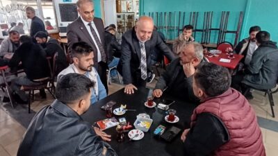 Recep Sarıdoğan ve Erkan Vural, il ve ilçe yöneticileriyle birlikte